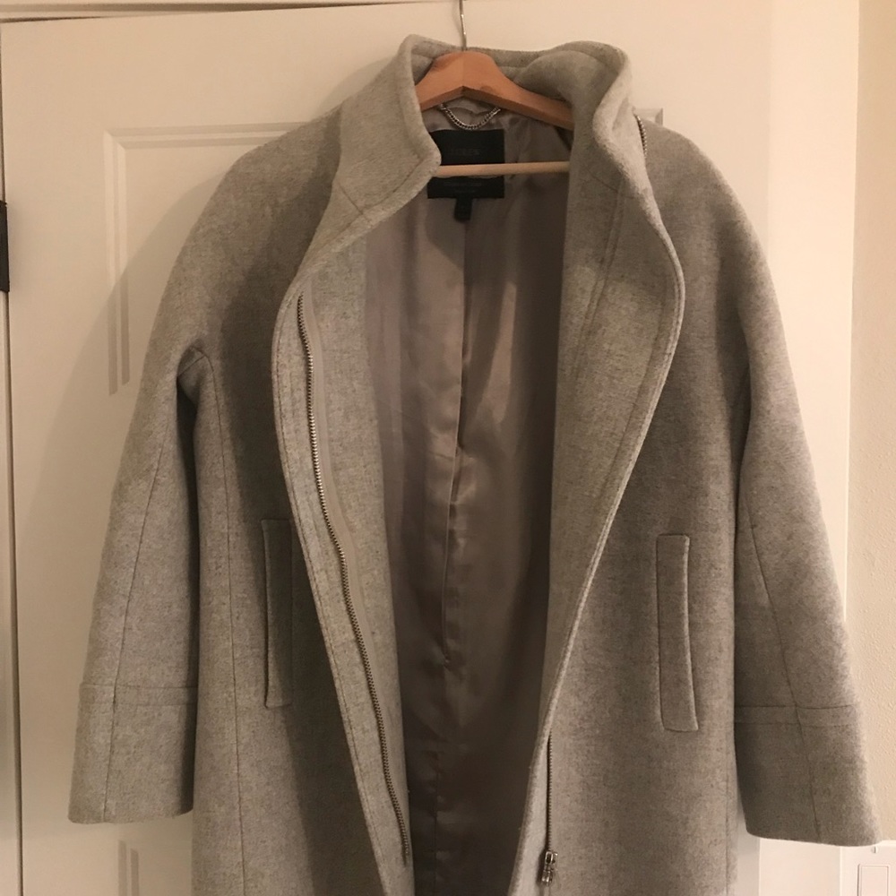 J Crew Stadium Cloth Cocoon Coat